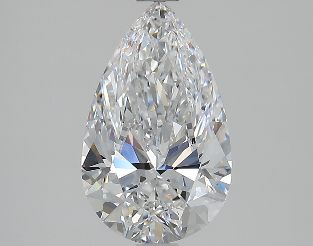 2.01 Carat Pear Cut Natural Diamond