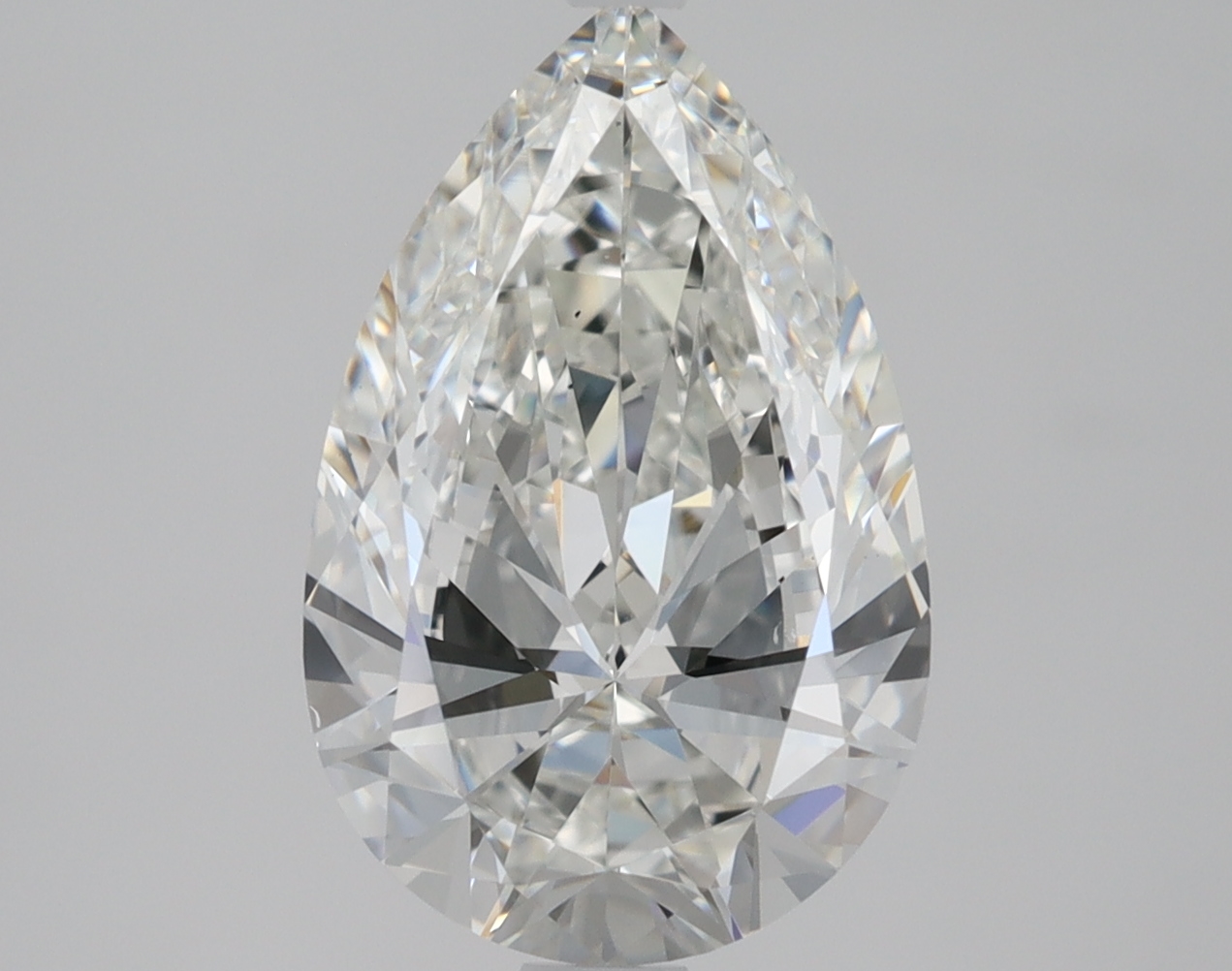 2.01 Carat Pear Cut Natural Diamond