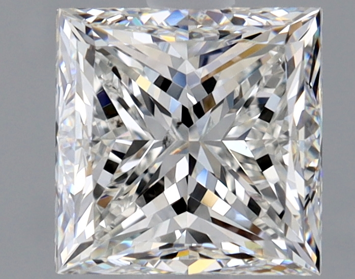 1.7 Carat Princess Cut Natural Diamond