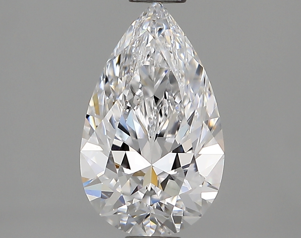 0.91 Carat Pear Cut Natural Diamond