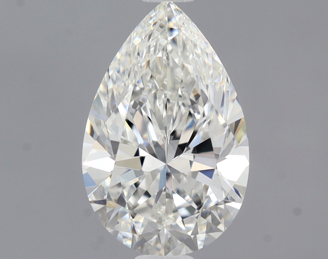 1 Carat Pear Cut Natural Diamond