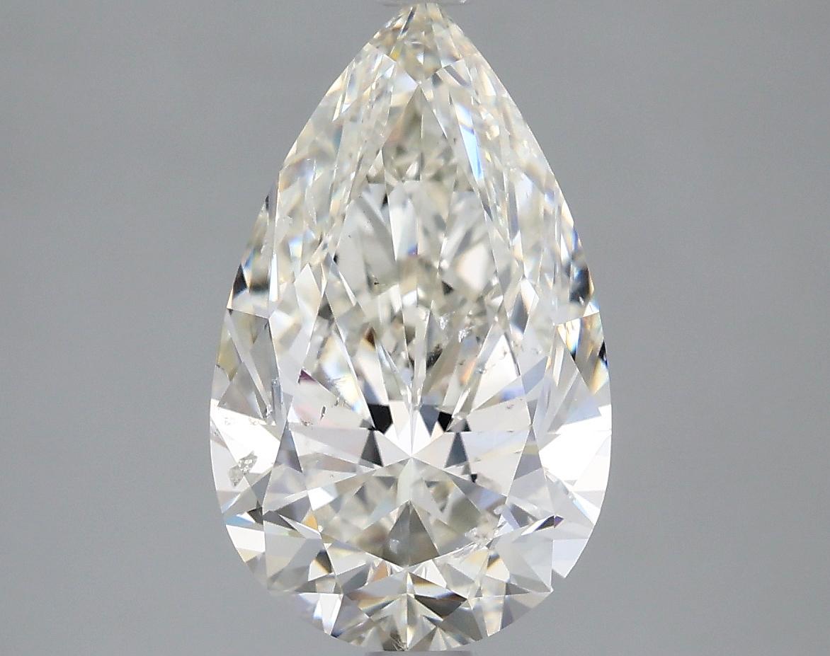 2.5 Carat Pear Cut Natural Diamond