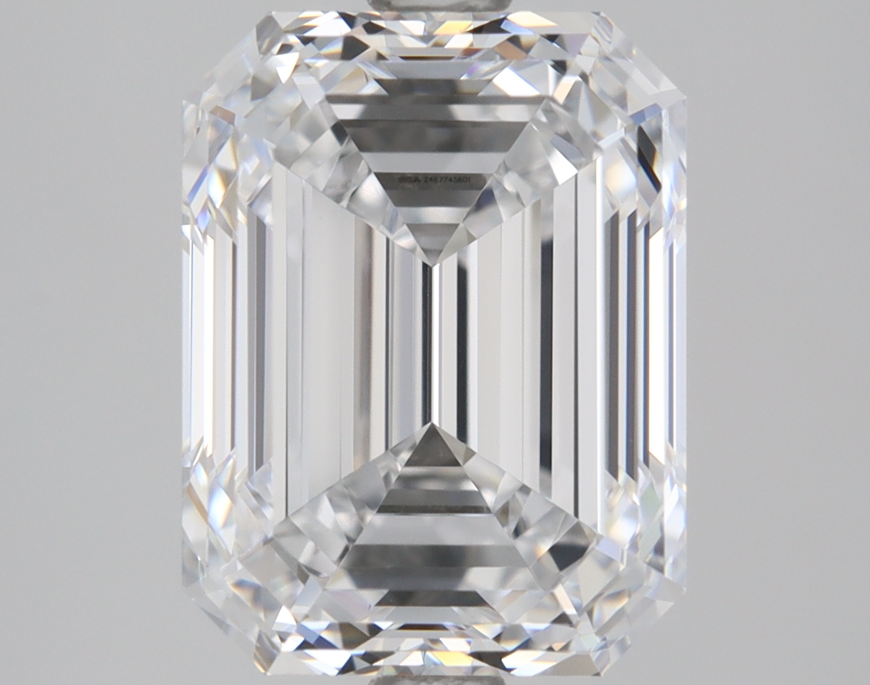 3.03 Carat Emerald Cut Natural Diamond