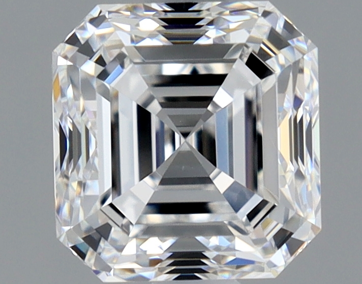 1 Carat Asscher Cut Natural Diamond