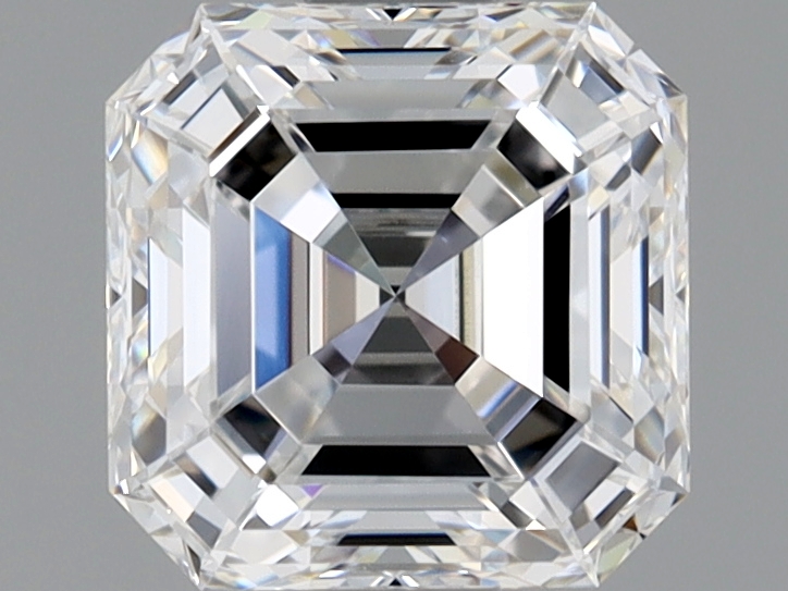 1 Carat Asscher Cut Natural Diamond