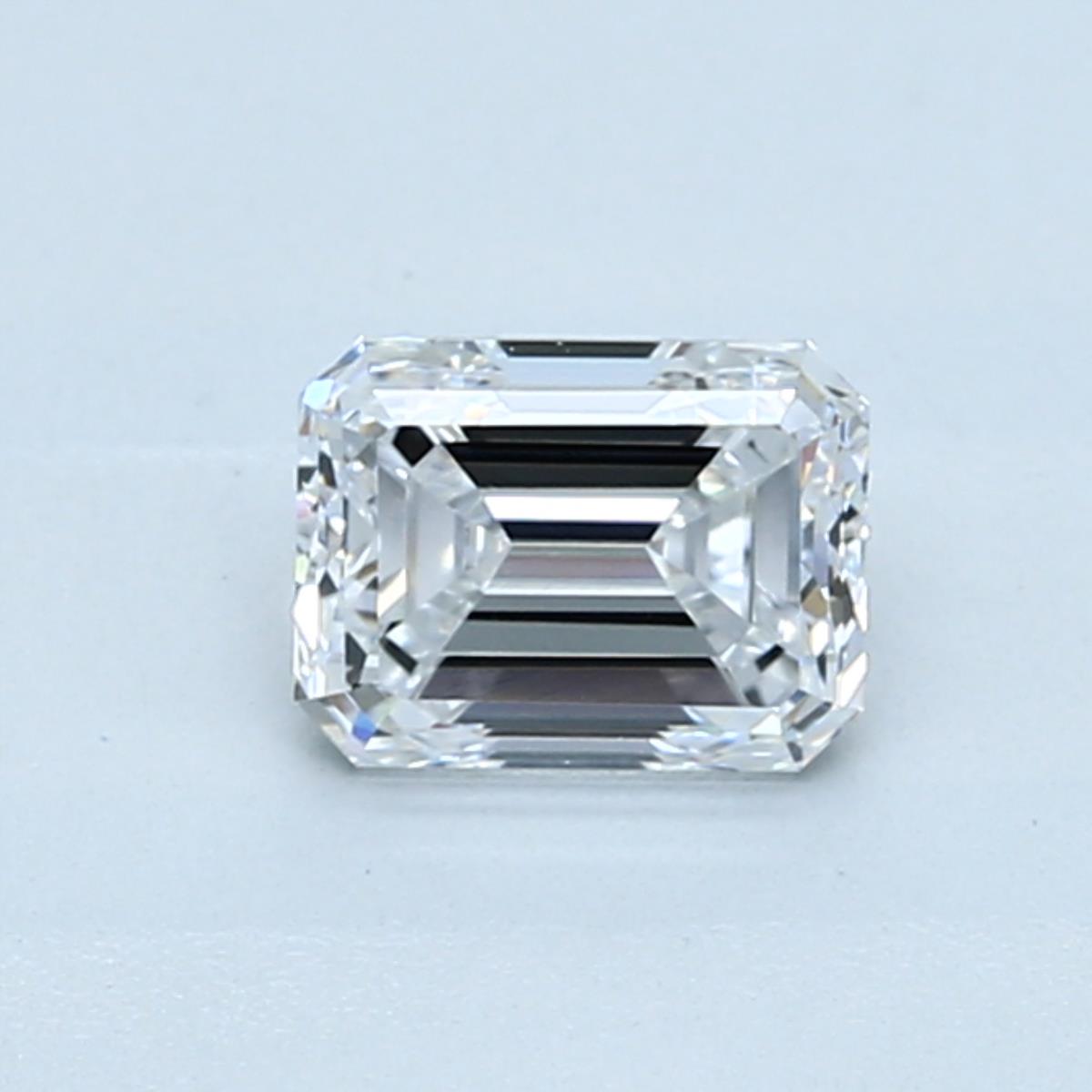 0.9 Carat Emerald Cut Natural Diamond