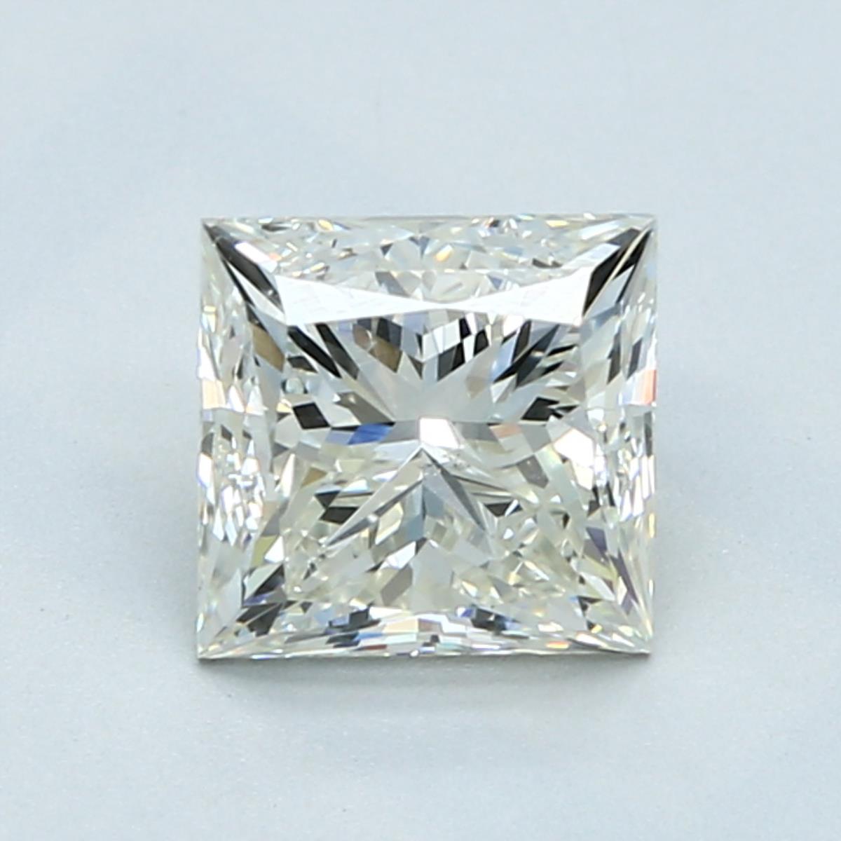 1.7 Carat Princess Cut Natural Diamond
