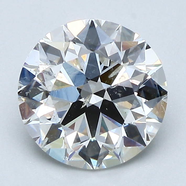 2.01 Carat Round Cut Natural Diamond