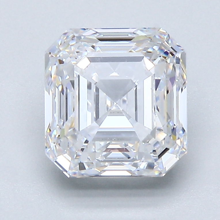 2.5 Carat Asscher Cut Natural Diamond