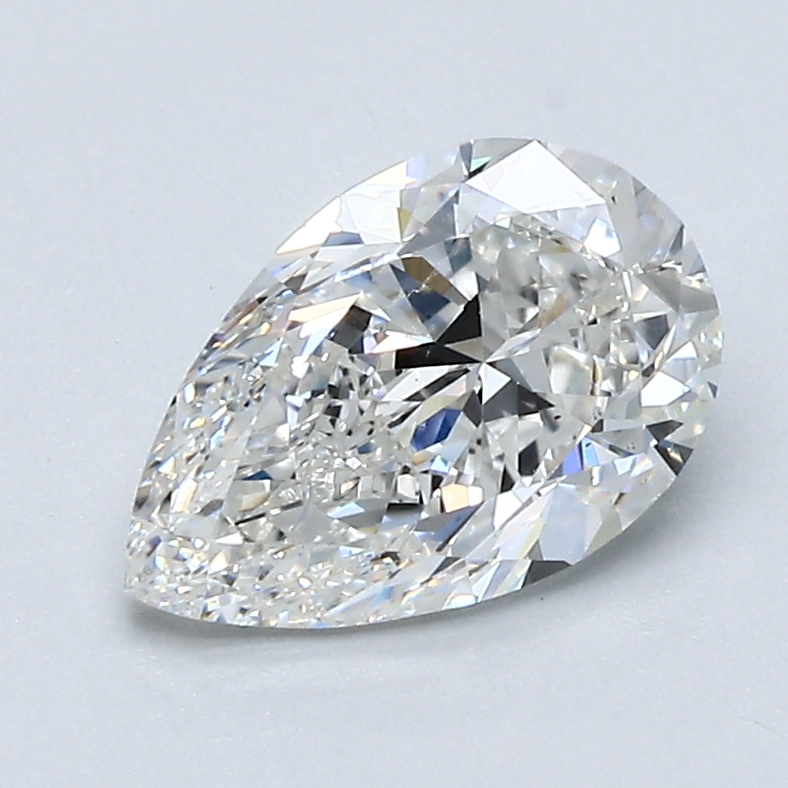 1.5 Carat Pear Cut Natural Diamond