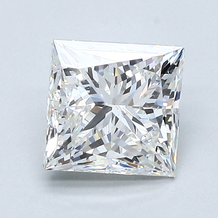 1.5 Carat Princess Cut Natural Diamond