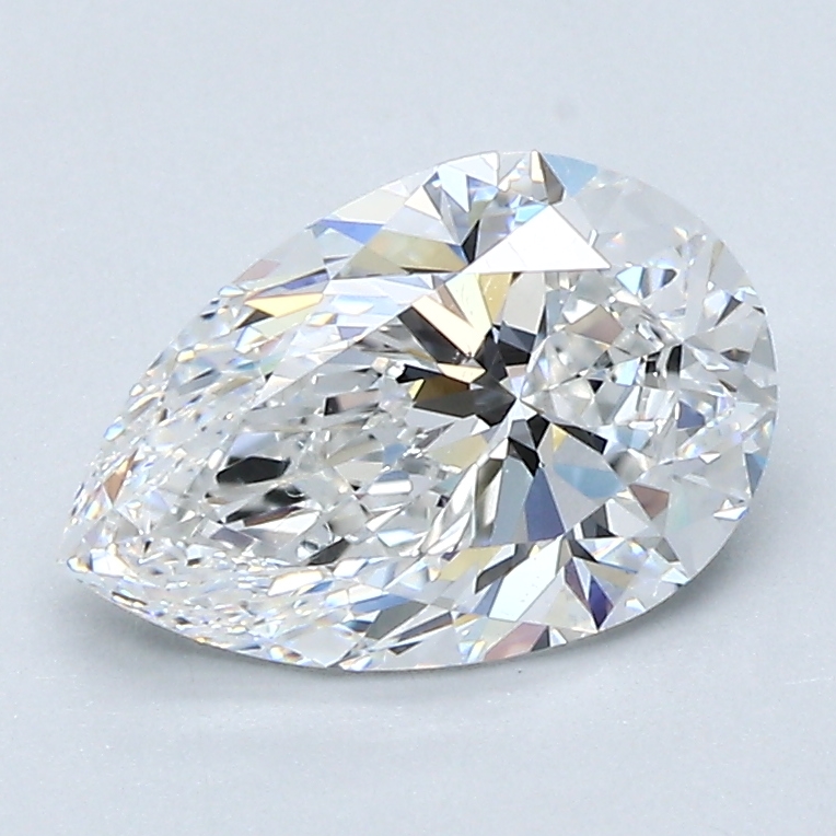 1.51 Carat Pear Cut Natural Diamond