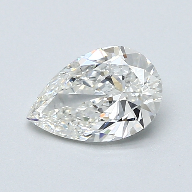 0.81 Carat Pear Cut Natural Diamond