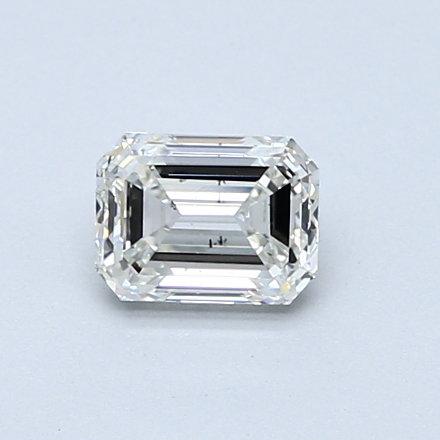 0.71 Carat Emerald Cut Natural Diamond