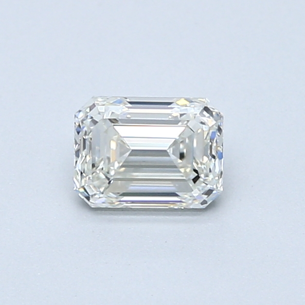 0.61 Carat Emerald Cut Natural Diamond