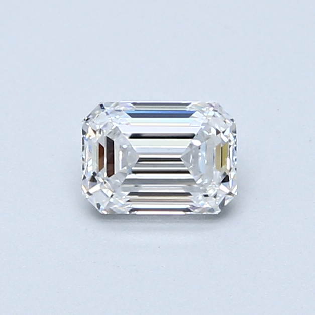 0.57 Carat Emerald Cut Natural Diamond