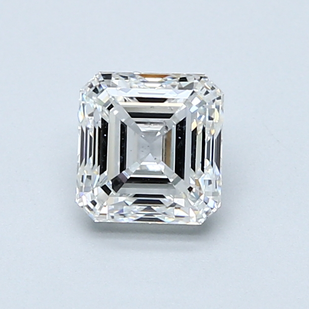 1 Carat Asscher Cut Natural Diamond