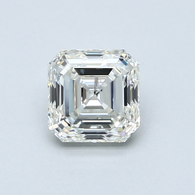 0.9 Carat Asscher Cut Natural Diamond