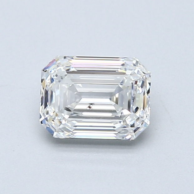 0.91 Carat Emerald Cut Natural Diamond