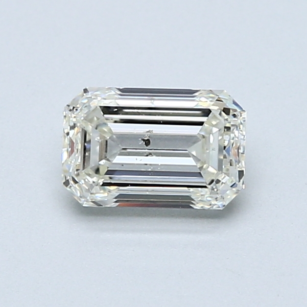 0.9 Carat Emerald Cut Natural Diamond