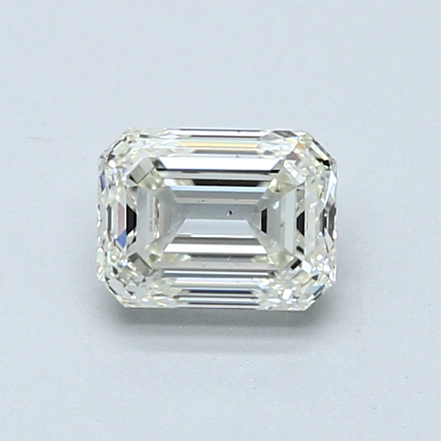 0.9 Carat Emerald Cut Natural Diamond