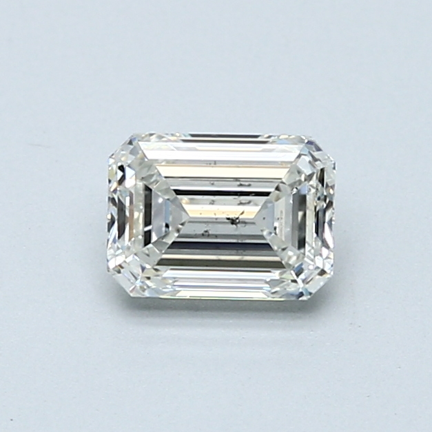 0.7 Carat Emerald Cut Natural Diamond