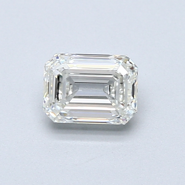 0.7 Carat Emerald Cut Natural Diamond