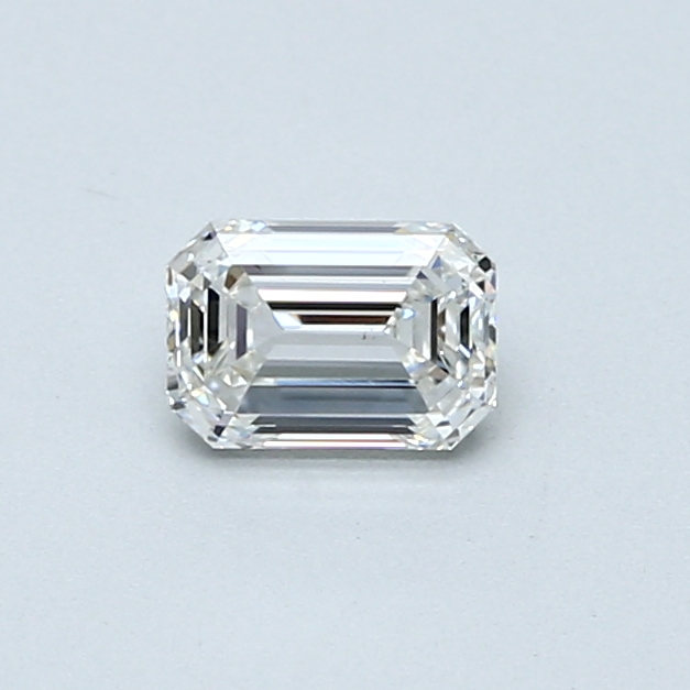 0.51 Carat Emerald Cut Natural Diamond