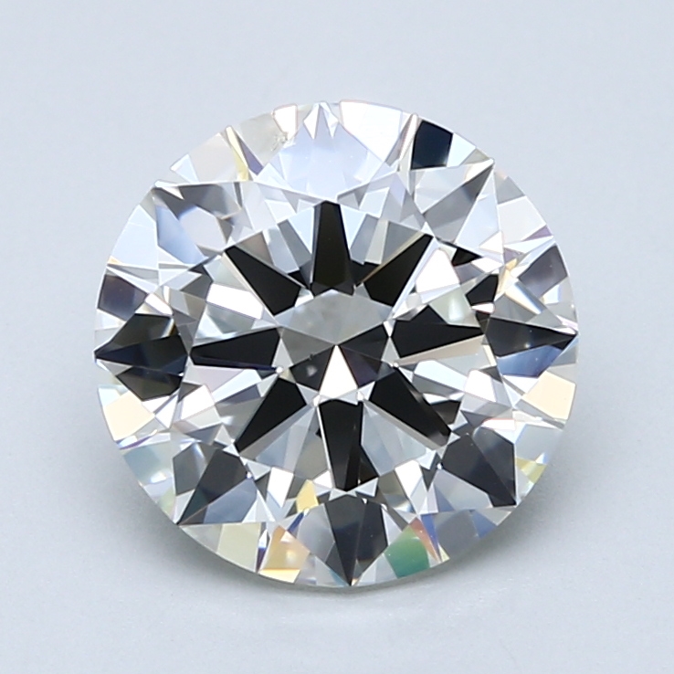 3.01 Carat Round Cut Natural Diamond