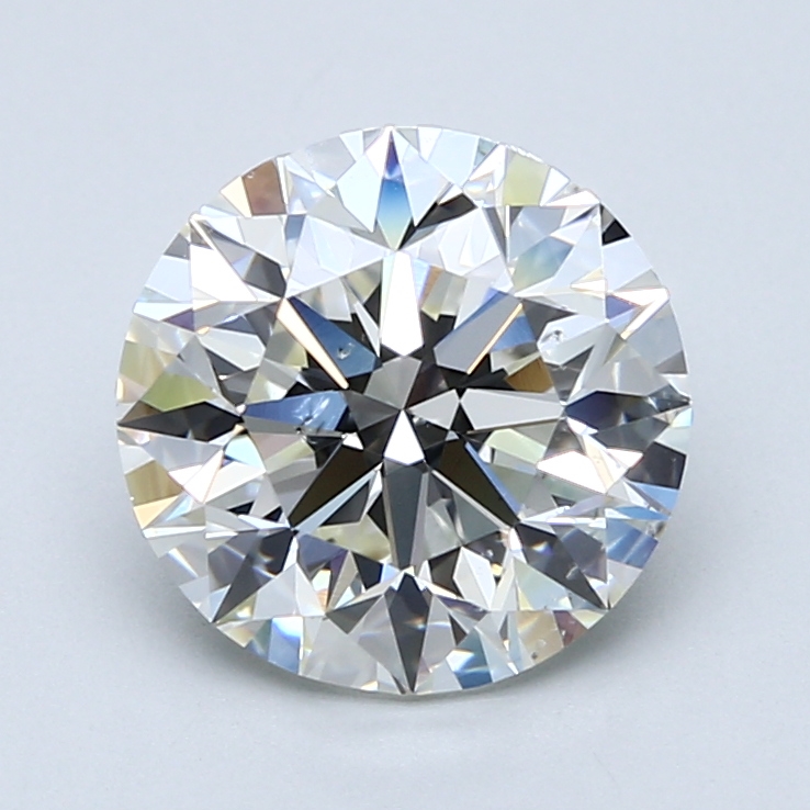 3.01 Carat Round Cut Natural Diamond