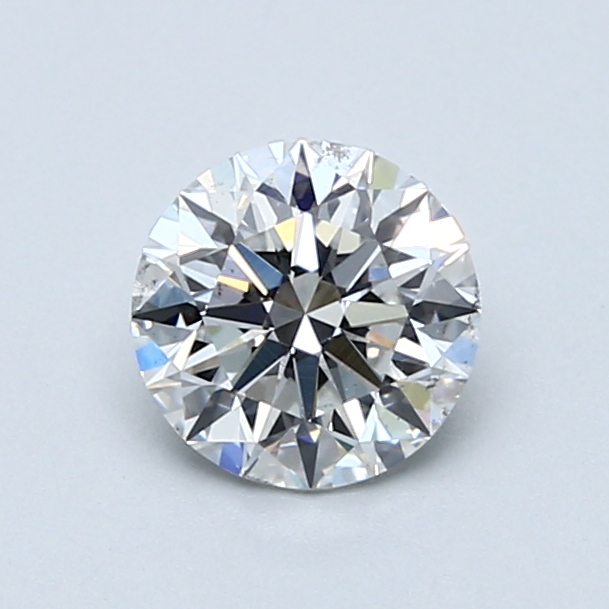 0.9 Carat Round Cut Natural Diamond