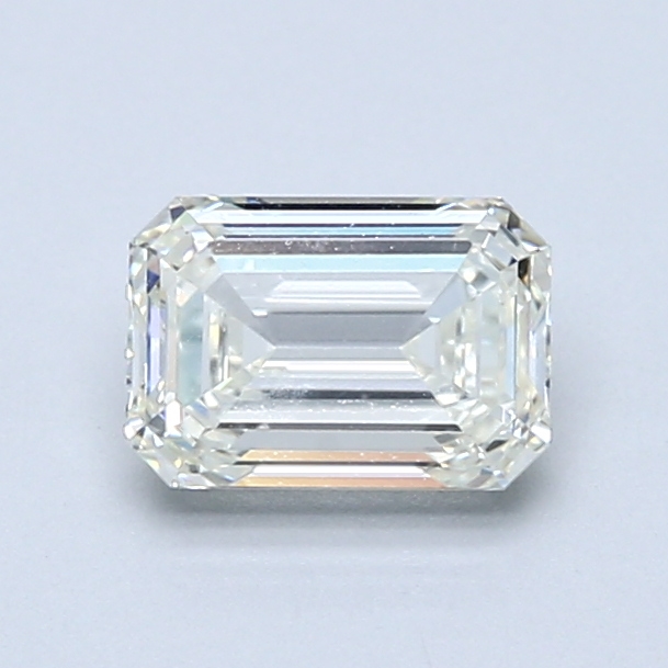 1 Carat Emerald Cut Natural Diamond