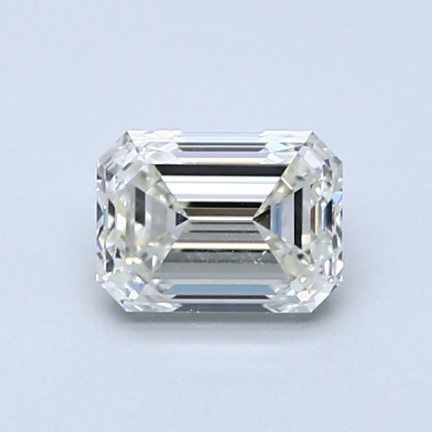 0.9 Carat Emerald Cut Natural Diamond