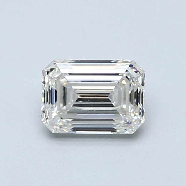 0.74 Carat Emerald Cut Natural Diamond