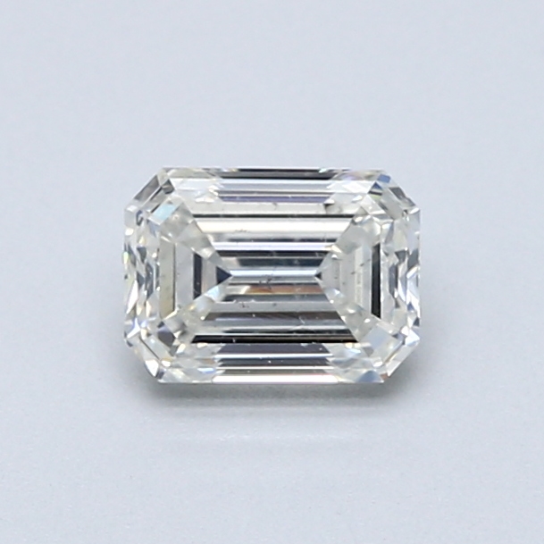 0.71 Carat Emerald Cut Natural Diamond