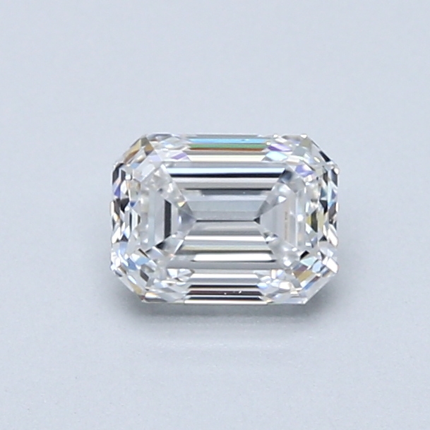 0.7 Carat Emerald Cut Natural Diamond