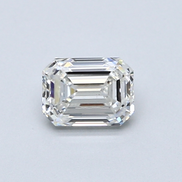 0.6 Carat Emerald Cut Natural Diamond