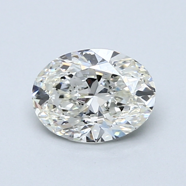 0.9 Carat Oval Cut Natural Diamond