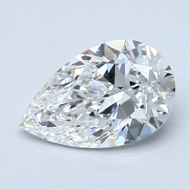 1.41 Carat Pear Cut Natural Diamond