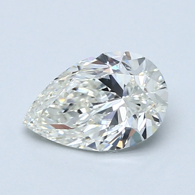 1 Carat Pear Cut Natural Diamond