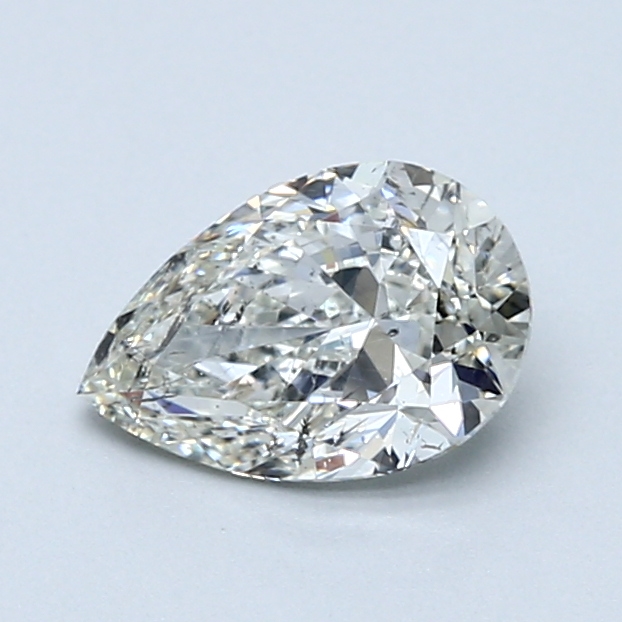 1 Carat Pear Cut Natural Diamond