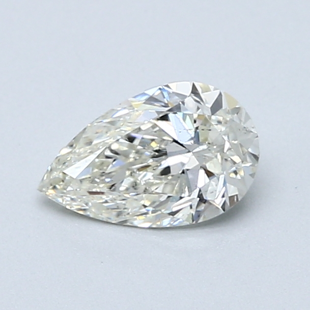 0.71 Carat Pear Cut Natural Diamond