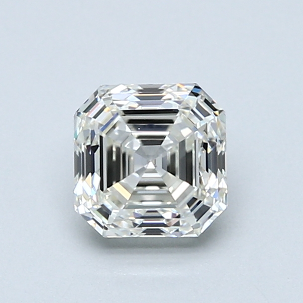 1 Carat Asscher Cut Natural Diamond