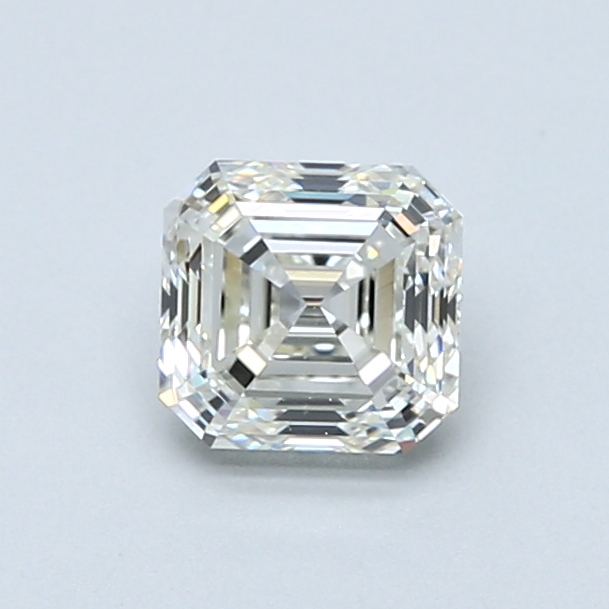 0.9 Carat Asscher Cut Natural Diamond