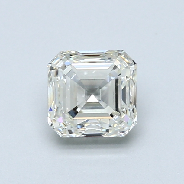 0.9 Carat Asscher Cut Natural Diamond