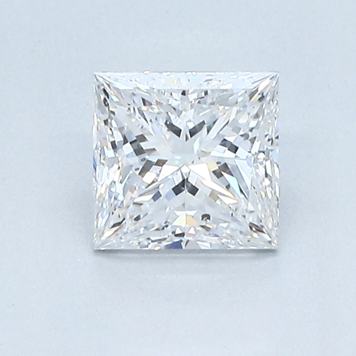 0.91 Carat Princess Cut Natural Diamond