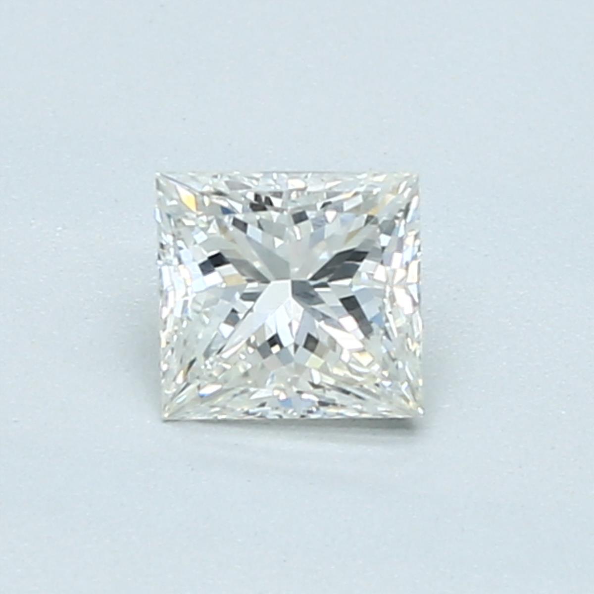 0.5 Carat Princess Cut Natural Diamond