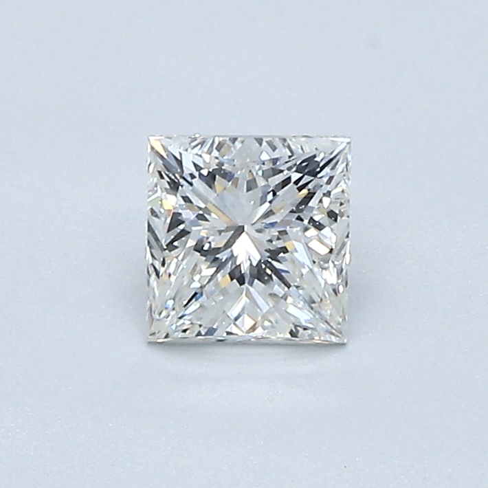 0.53 Carat Princess Cut Natural Diamond