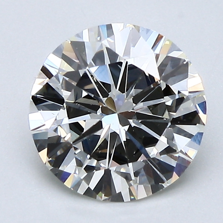 1.69 Carat Round Cut Natural Diamond