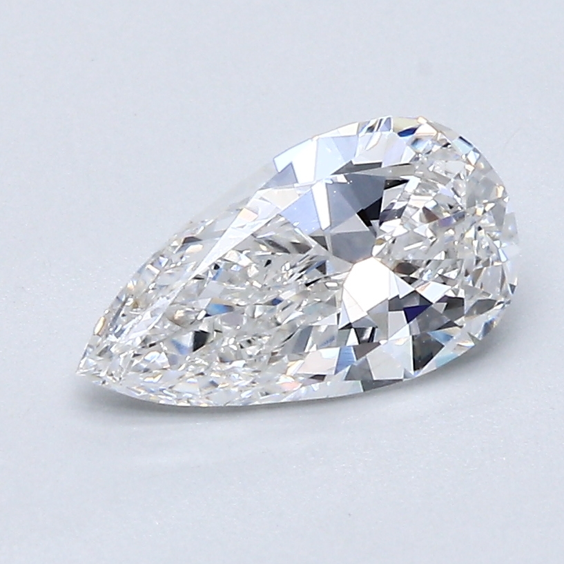 0.95 Carat Pear Cut Natural Diamond